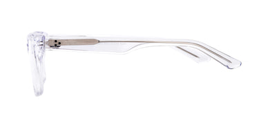 Women Vista Eyeglasses: Kirby - Grey - SpaceSMART Eye Clinic (Side View)